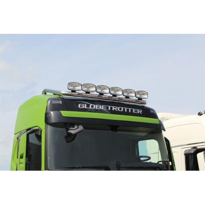 RAMPE DE TOIT VOLVO FH4  6 FEUX GLOBE & GLOBE XL AVEC OU SANS LED