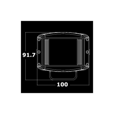 FEU DE TRAVAIL 180° - LED 40W