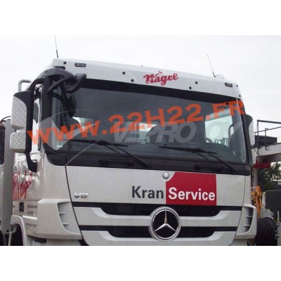 VISIERE MERCEDES ACTROS MP3 TOIT STANDARD