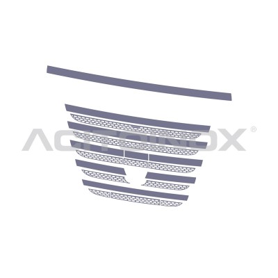 KIT GRILLE + HABILLAGE INOX DE CALANDRE DAF XF 106