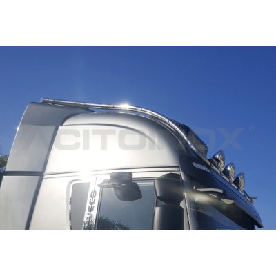 RAMPE DE TOIT INOX (EXTRA LONGUE) IVECO STRALIS HI-WAY