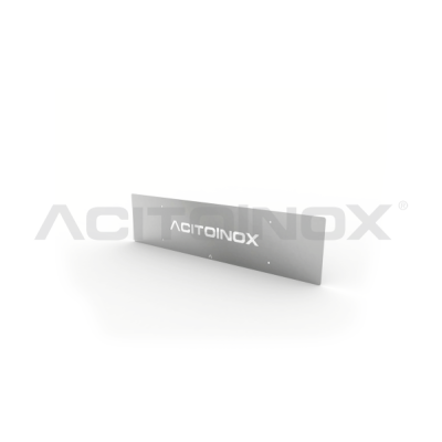 CACHE INOX PLAQUE D'IMMATRICULATION IVECO EUROCARGO