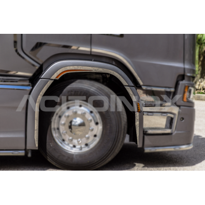 CONTOUR DE ROUE INOX SCANIA N-G SÉRIE S/R