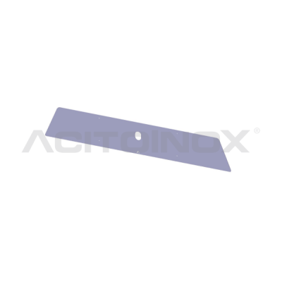 SUPPORT DE PLAQUE INOX SCANIA STREAMLINE