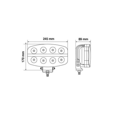 FEUX LONGUE PORTÉE FULL LED PLUTON NOVA