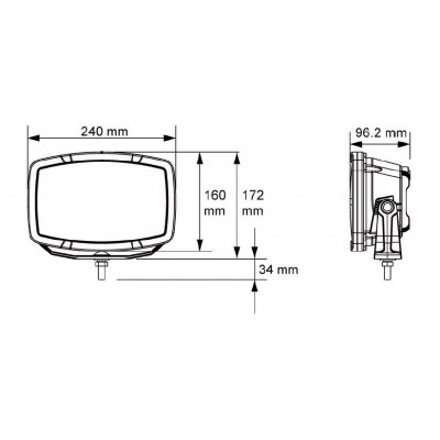 FEUX RECTANGLE FULL LED LUCIDITY