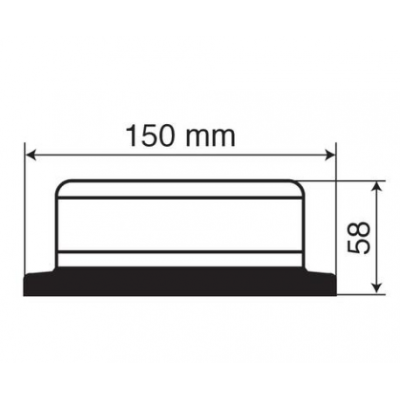 GYROPHARE ROTATIF LED