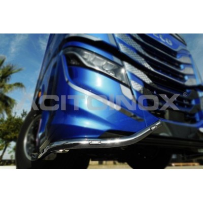 RAMPE SOUS SPOILER INOX (ANGLES) IVECO S-WAY