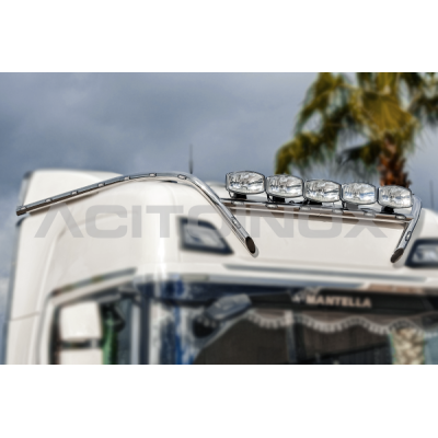 RAMPE DE TOIT INOX EXTRA-LONGUE SCANIA N-G SERIE S/R (HIGHLINE)