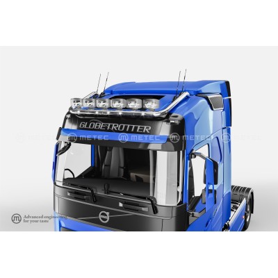 RAMPE DE TOIT VOLVO FH4 6 FEUX GLOBE & GLOBE XL AVEC LEDS