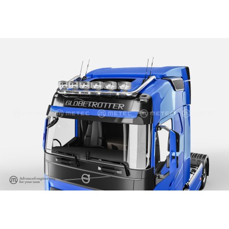 RAMPE DE TOIT VOLVO FH4 6 FEUX GLOBE & GLOBE XL AVEC LEDS