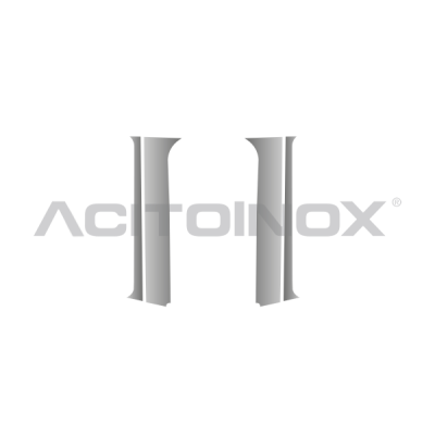 Habillage inox montant de porte VOLVO FH 20, FH 5