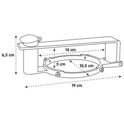 T-block Evo 1 : Antivol carburant 80mm