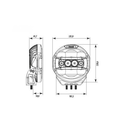 FEU LED - ULTRA PUISSANT 12000 Lumens