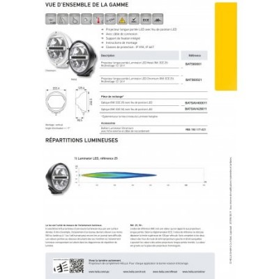 HELLA LUMINATOR LED METAL