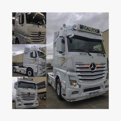 Visière pare soleil pour MERCEDES ACTROS MP4