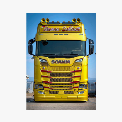 Spoiler avant type 4 SCANIA NGS - pare choc moyen