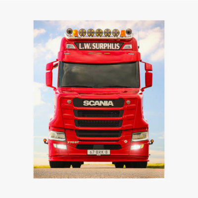 Spoiler avant type 6 pour SCANIA NGS