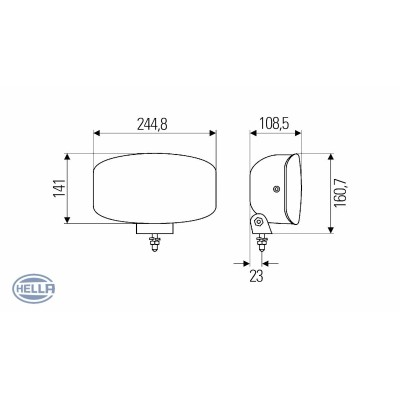 JUMBO 320 BLANC LED