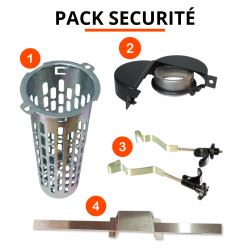 Pack sécurité (antivols, serrures, protège jauge)