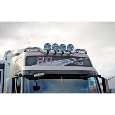 "TRUX" Rampe de toit FH3 GLOBE XL en aluminium