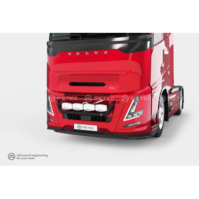 RAMPE DE CALANDRE NOIR 4 FEUX VOLVO FH AERO