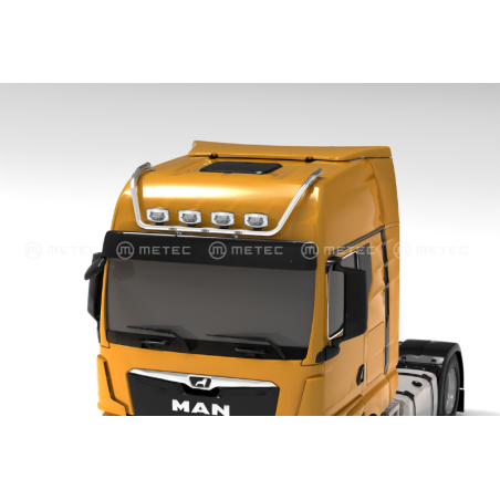 BARRE DE TOIT 4 FEUX AVEC LEDS MAN TGX 2020 (GX CAB)