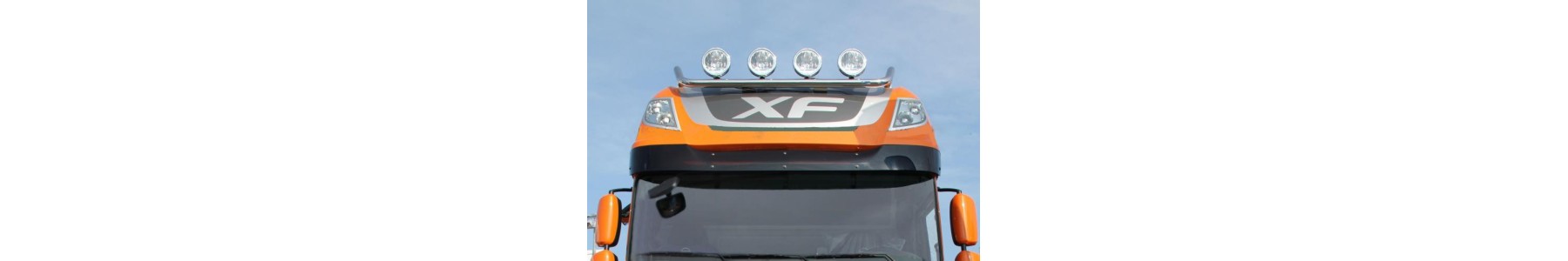 Rampe de toit pour votre camion DAF XF EURO 6.  22H22 Vente accessoires tuning poids lourd