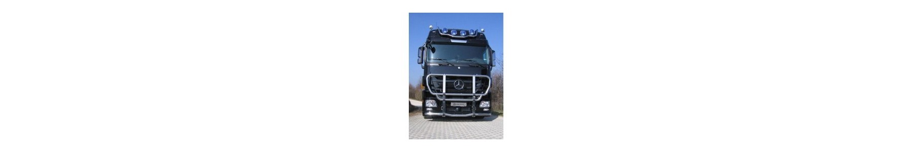 PARE BUFFLE pour votre camion Mercedes Actros Mp3 .22h22: Vente accessoires tuning poids lourd