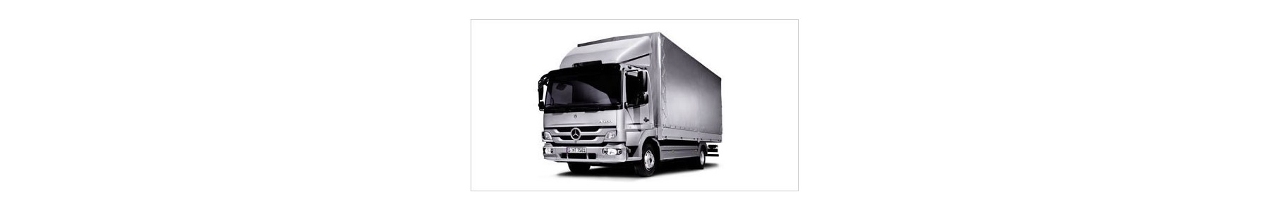 Déflecteur de toit et carénage pour votre camion Mercedes ATEGO 22h22: Vente accessoires tuning poids lourd