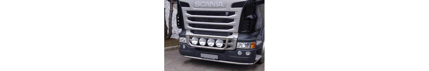 Rampe de sous pare choc et rampe sous carénage pour Scania R avant 2009.22h22: Vente accessoires tuning poids lourd