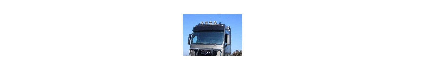 Rampe de toit pour votre camion MAN TGX 22H22 Vente accessoires tuning poids lourd