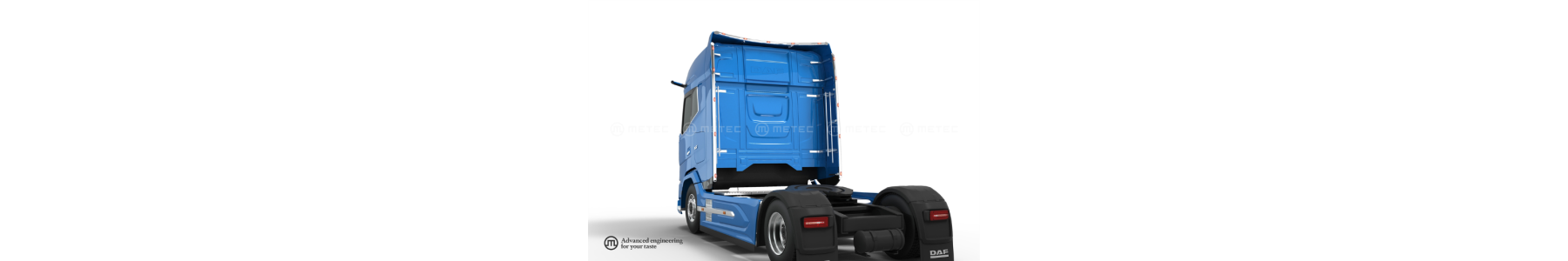 Rampes dos de cabine pour votre camion DAF XF et DAF XG 2021