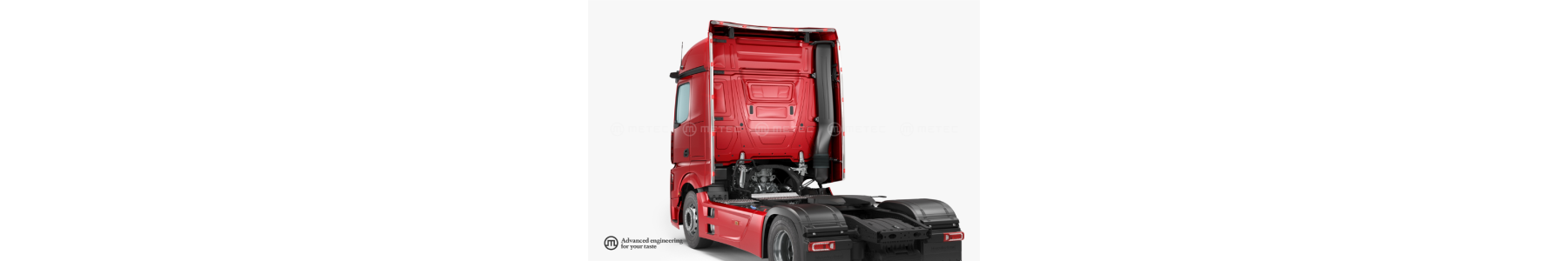 Rampe de toit pour votre camion Mercedes Actros MP4 et MP5