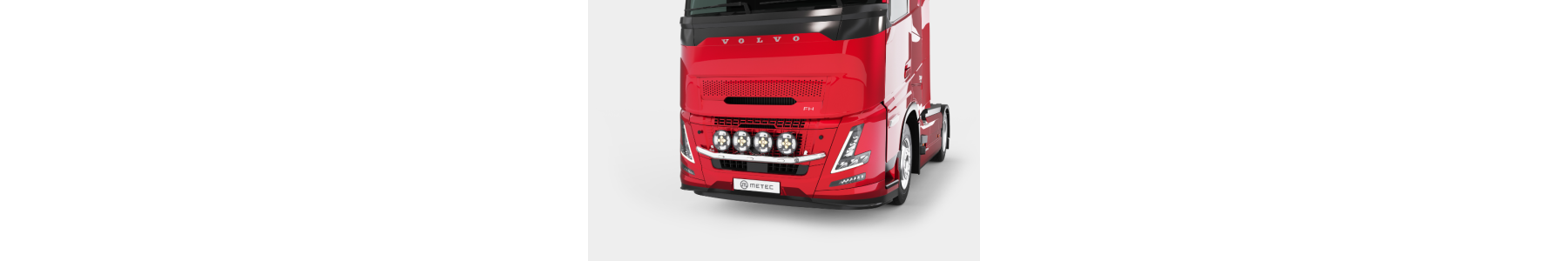 22H22 - Rampes de calandre pour camion Volvo FH AERO 2024