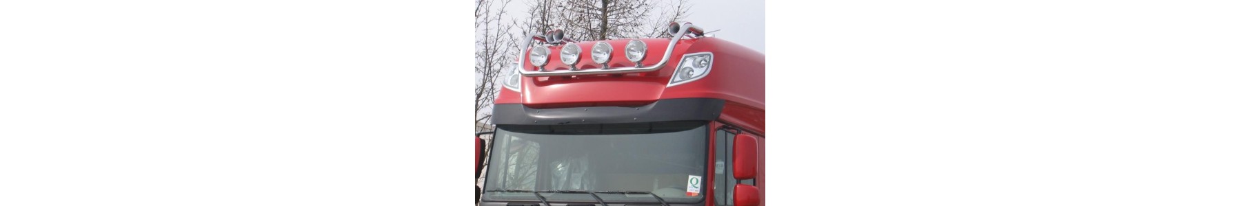 Rampe de toit pour votre camion DAF XF 105 22H22 Vente accessoires tuning poids lourd