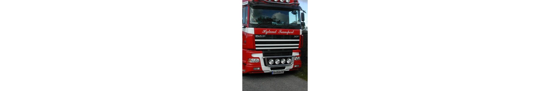 Rampe de calandre pour votre poids lourd DAF XF 105 22h22 Vente accessoires tuning poids lourd